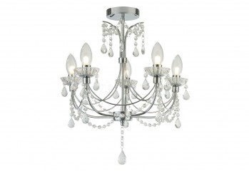 Люстра для ванной Autumn 5 Searchlight 9037-5CC