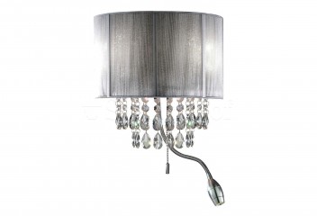Бра OPERA AP3 ARGENTO Ideal Lux 122588