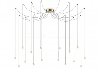 Підвісна люстра LUCCIOLA LED 16 BS Ideal Lux 284019