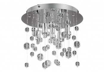 Потолочная люстра NEVE PL5 CROMO Ideal Lux 094687