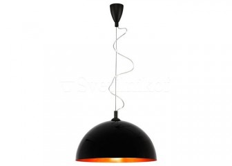 Підвісний світильник Nowodvorski HEMISPHERE black/gold L 4844