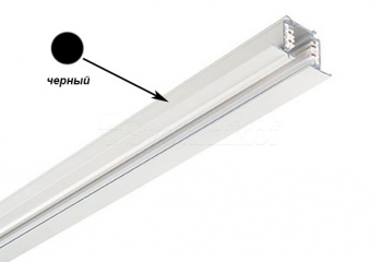 Шинопровід LINK TRIM TRACK 2000mm BLACK Ideal Lux 188027