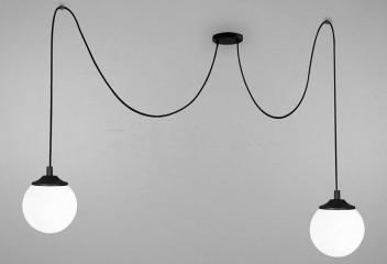 Підвісний світильник QUEBEC 2 BK/WH Imperium Light 1572162.05.01