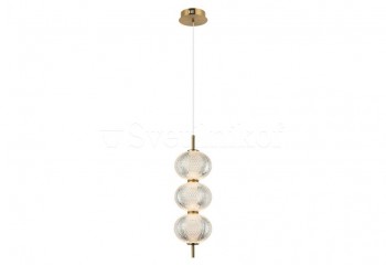 Подвесная люстра LAZIE LED Italux PND-29038-3-GD