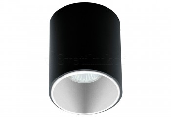 Точковий світильник POLASSO ROUND BK/WH Eglo 63189