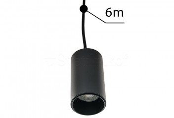 Подвесной светильник ZIKO GU10 6m BK Azzardo AZ3412