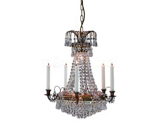 Люстра хрустальная MARKSLOJD LACKO 6L 100642