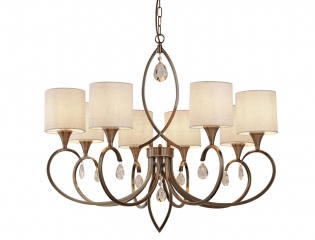 Підвісна люстра Searchlight Alberto 1608-8AB