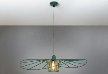 Подвесной светильник LADY D80 BK/TQ CUR Imperium Light 35180.32.05