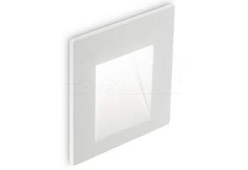 Встраиваемый светильник уличный BIT LED 4000K WH Ideal Lux 269030