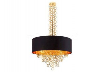 Подвесная люстра CROWN 5 BK/GO Maxlight P0293
