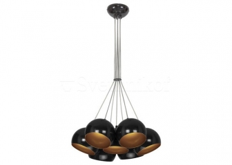 Подвесной светильник Nowodvorski BALL black/gold 7L 6588