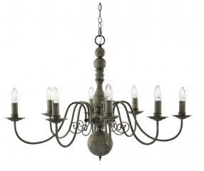 Люстра Searchlight Greythorne 2268-8GY