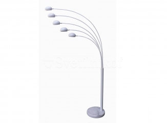 Торшер ZumaLine VENTI TS-5805-G WHITE