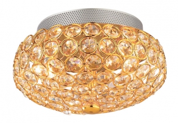 Потолочная люстра KING PL3 ORO Ideal Lux 075402
