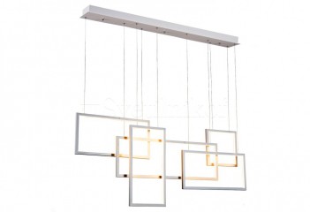 Світлодіодна люстра QUADRATUS WH DIMM Azzardo AZ2851