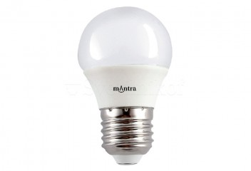 Лампа LED 5,5W E27 5000K Mantra R09136