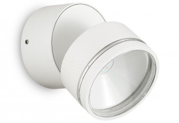 Вуличне бра OMEGA ROUND AP1 3000K BIANCO Ideal Lux 269177