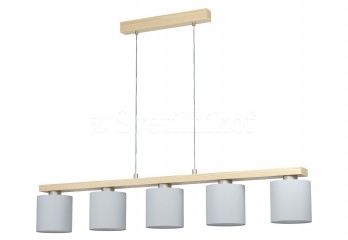 Подвесная люстра CASTRALVO textile WH Eglo 98591