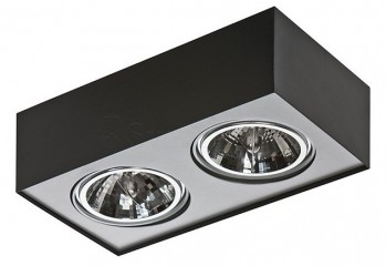Точечный светильник PAULO 2 230V BK/ALU Azzardo AZ0961