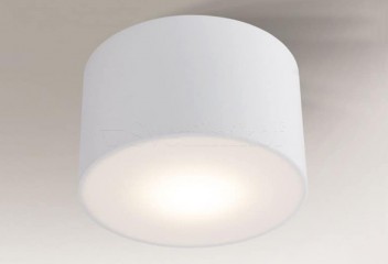 Плафон ZAMA GX53 R 12cm WH Shilo 7033