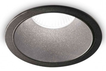 Вбудований світильник GAME R 2700K BK Ideal Lux 285412