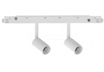 Трековий світильник EGO TRACK DOUBLE 5W 3000K 1-10V WH Ideal Lux 303611