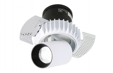 Спот Italux Gemma Trimless SL74066/12W 3000K WH+BL