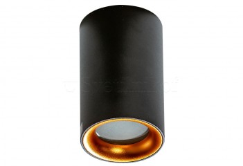 Точковий світильник EIGER IP54 BK/GO Azzardo AZ4261