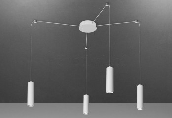 Підвісна люстра ACCENT 4 WH Imperium Light 47420.01.01