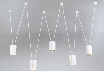 Підвісний світильник VIWIN 5 WH Dohar 9572