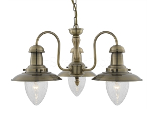 Подвесной светильник Searchlight Fisherman 5333-3AB