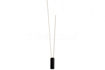Торшер VERTICAL 2 LED BK Mantra 7346