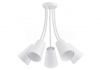 Потолочная люстра WIRE WHITE 5 TK-Lighting 2098