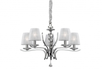 Люстра PEGASO SP5 BIANCO Ideal Lux 066448
