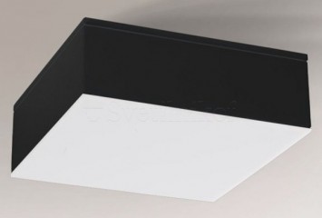 Плафон TOTTORI IL LED 4000K IP44 BK Shilo 8577