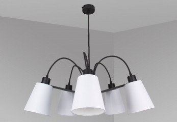 Подвесная люстра HELSINKI BK/WH Imperium Light 66570.05.01