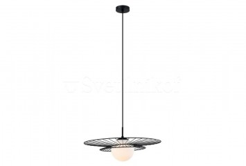 Подвесная люстра ALISON Italux MDM-4001/1 BK