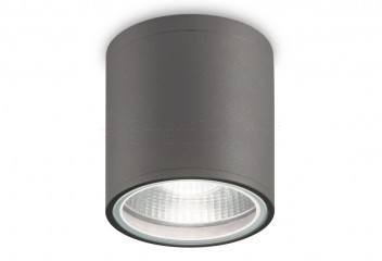 Точковий світильник вуличний GUN PL1 GREY Ideal Lux 236865