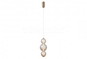 Підвісна люстра BUTERO LED Italux PND-34359-3V-HBR-AMB