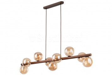 Підвісна люстра ESTERA 9 BR-wood TK-Lighting 11097