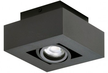 Точковий світильник NIKEA 1 GU10 BK Azzardo AZ4432