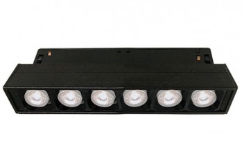 Магнитный трековый модуль MAGNETIC LED 6W BK Viokef 4244401