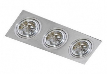 Точечный светильник SIRO 3 Azzardo GM2300-ALU