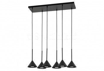 Підвісна люстра CONO mini 6 BK TK-Lighting 10306