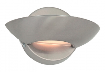 Настенный светильник LUMINA AP1 NICKEL Ideal Lux 002491