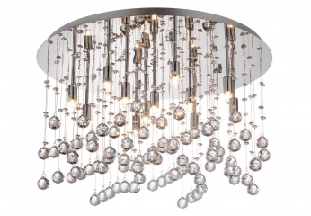Потолочная люстра MOONLIGHT PL12 CROMO Ideal Lux 077802
