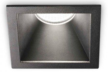 Вбудований світильник GAME TRIM SQ LED IP65 BK Ideal Lux 327761