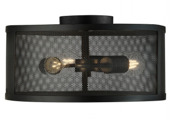 Потолочный светильник Fishnet 3 Searchlight 2843-3BK