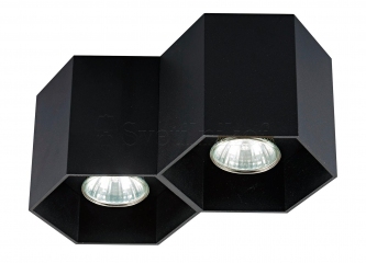 Точечный светильник ZumaLine POLYGON 20036-BK